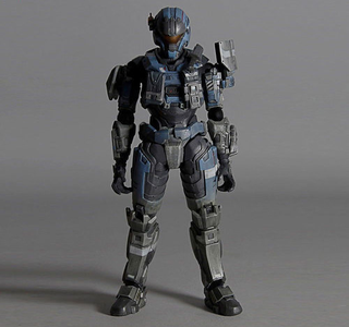 Illustration for article titled Get Up Close With Halo: Reach's Fancy Action figures